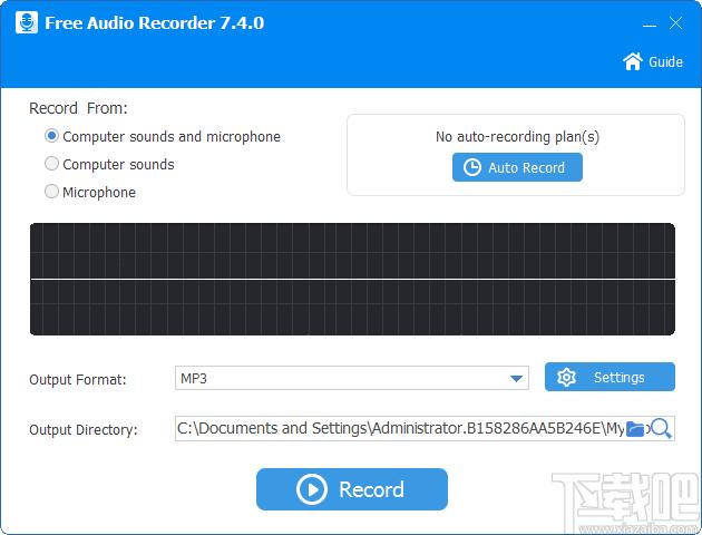Free Audio Recorder,Free Audio Recorder下载,音频录制软件