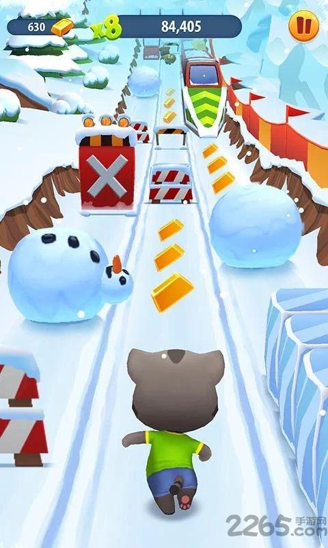 汤姆猫跑酷新年版下载,汤姆猫跑酷,汤姆猫,跑酷游戏