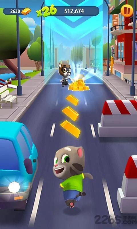 汤姆猫跑酷新年版下载,汤姆猫跑酷,汤姆猫,跑酷游戏