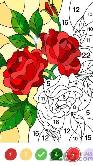 艺术数字填色书手机版下载,艺术数字填色书,填色游戏,画图游戏