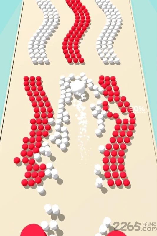 彩色躲避球球3d官方版下载,彩色躲避球球3d,躲避球游戏,反应力游戏